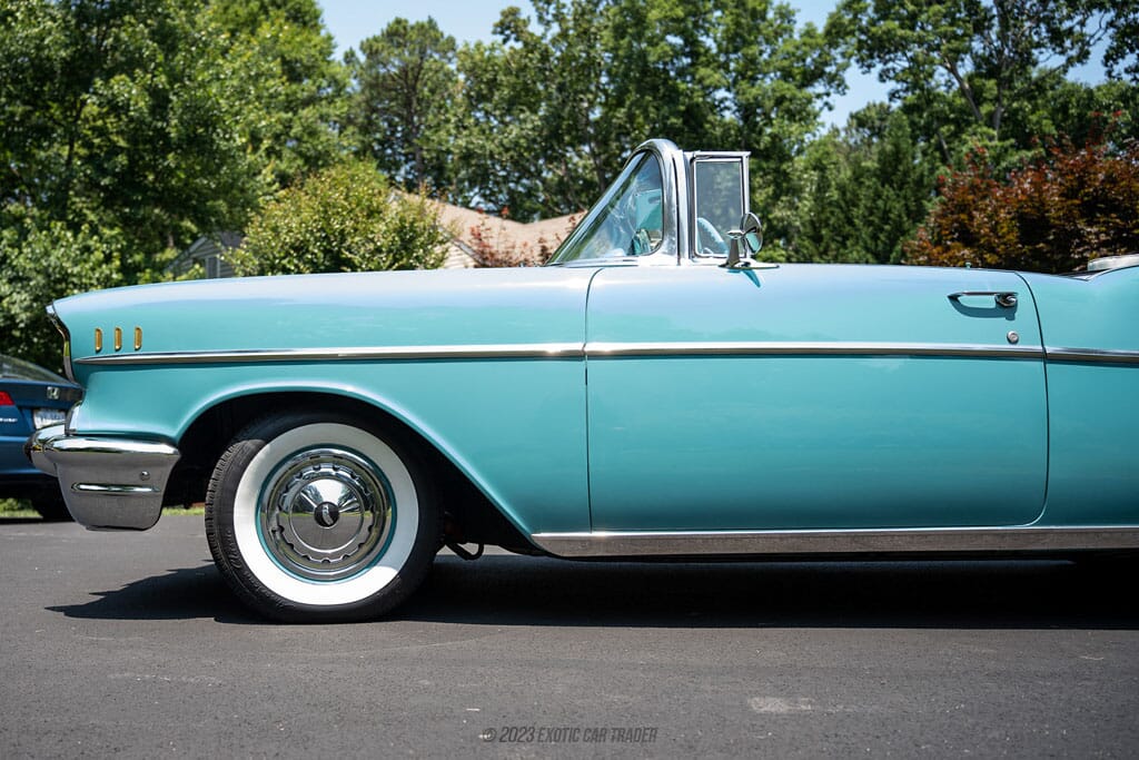 1957 Chevrolet Bel Air Convertible Restoration for sale